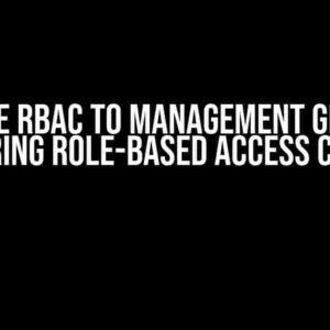 Azure RBAC to Management Group: Mastering Role-Based Access Control