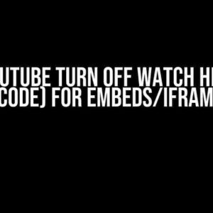 Did YouTube Turn Off Watch History (Timecode) for Embeds/Iframe API?