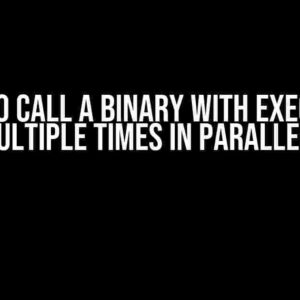 How to Call a Binary with execFile() Multiple Times in Parallel?