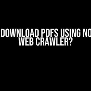 How to Download PDFs using Norconex Web Crawler?